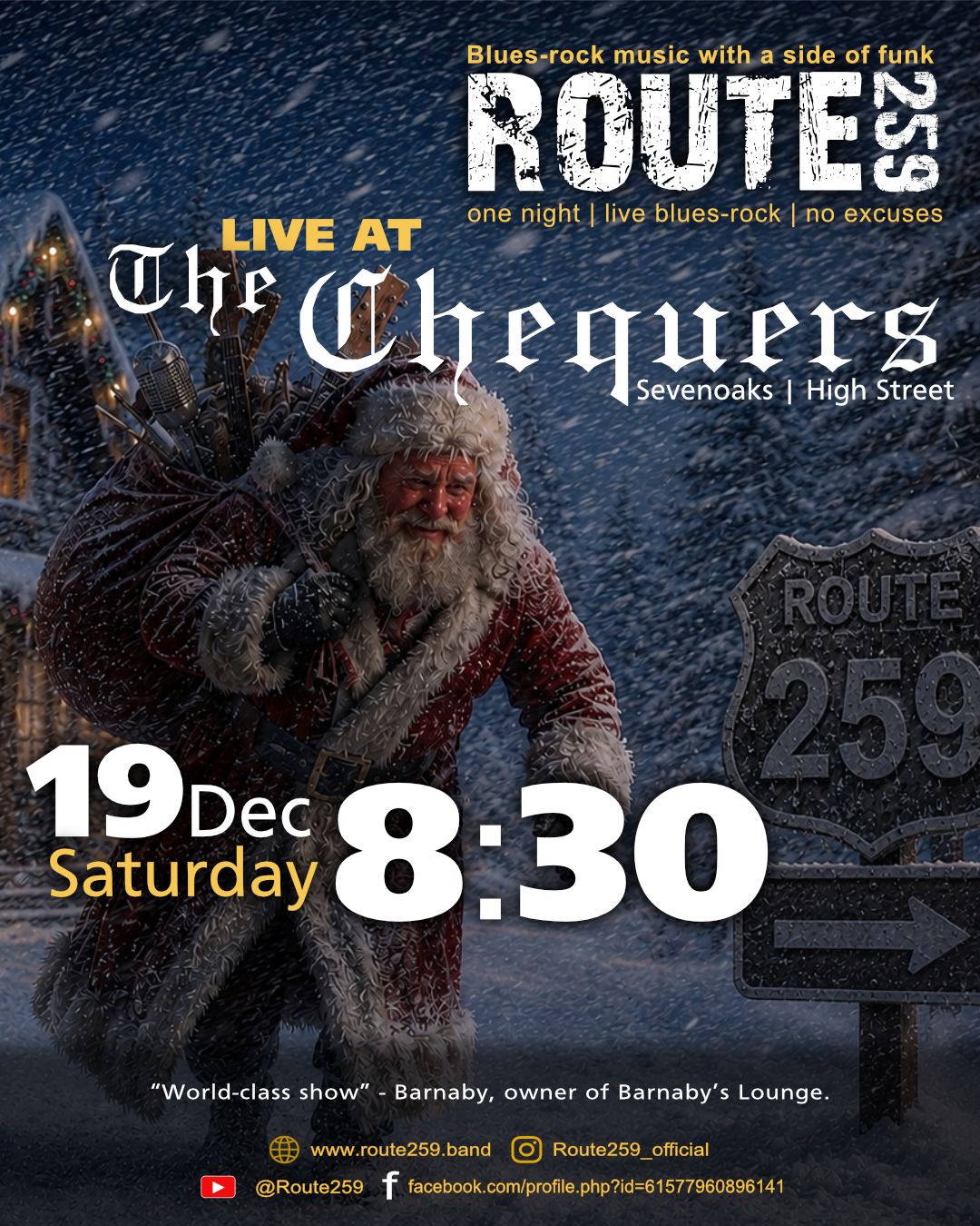 A photograph of the The Chequers in 