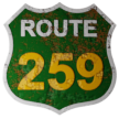 Route 259 badge